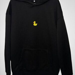Funny Duck Hoodie, Cute Duck Hoodie,, Casual Duck Great Condition Large